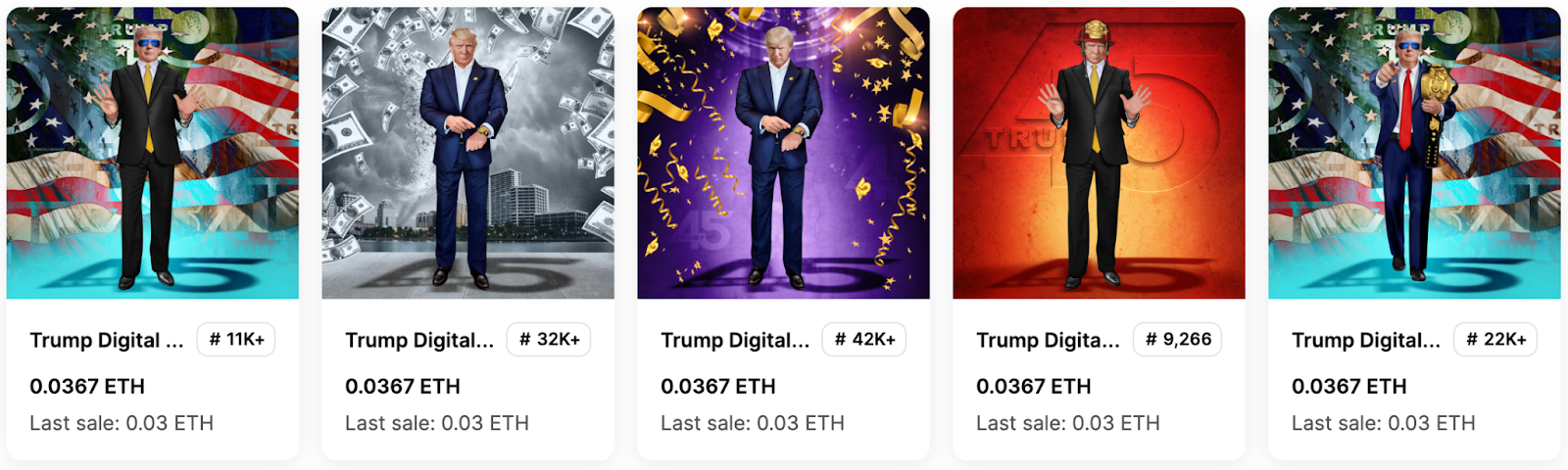 唐纳德·特朗普拥有多少加密货币?