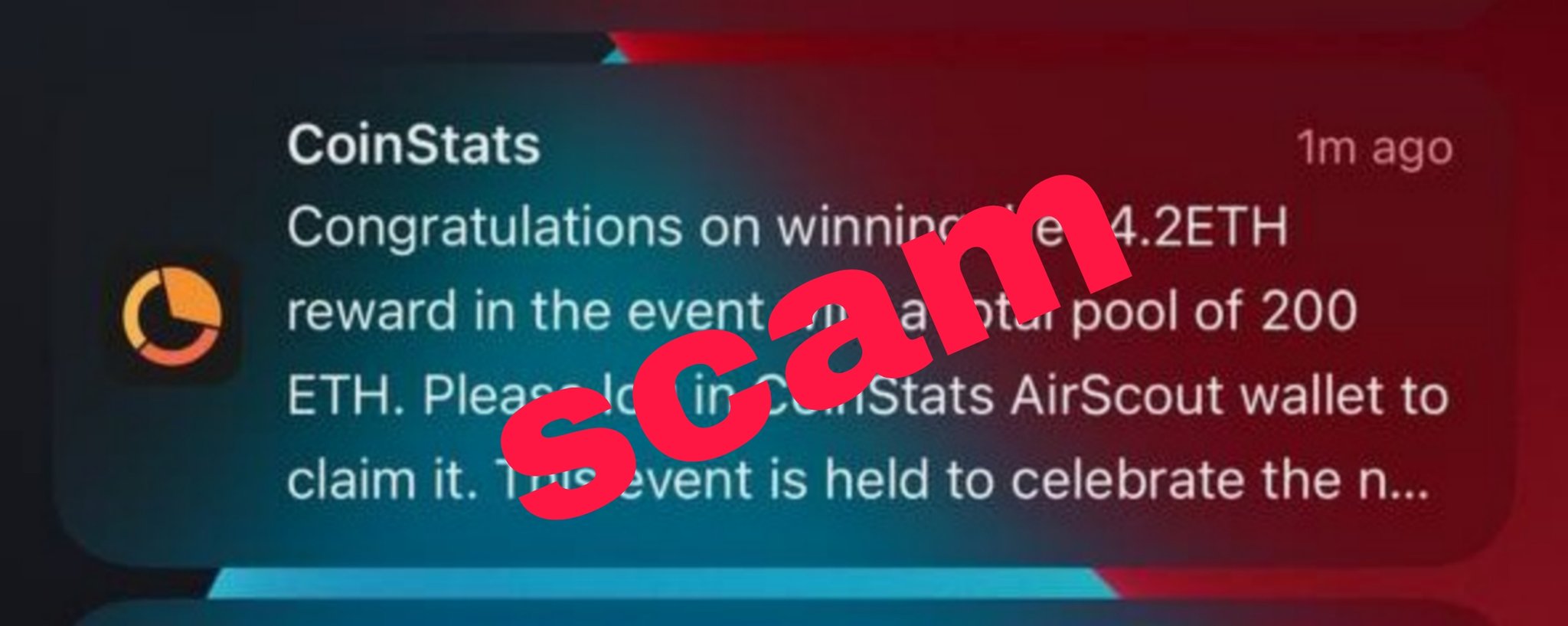 Coinstats钓鱼攻击事件 Coinstats遭遇钓鱼攻击部分用户资产被盗