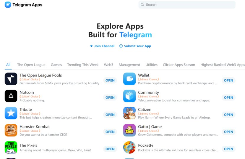 TON官方应用商店 TON生态新手教程及常用工具