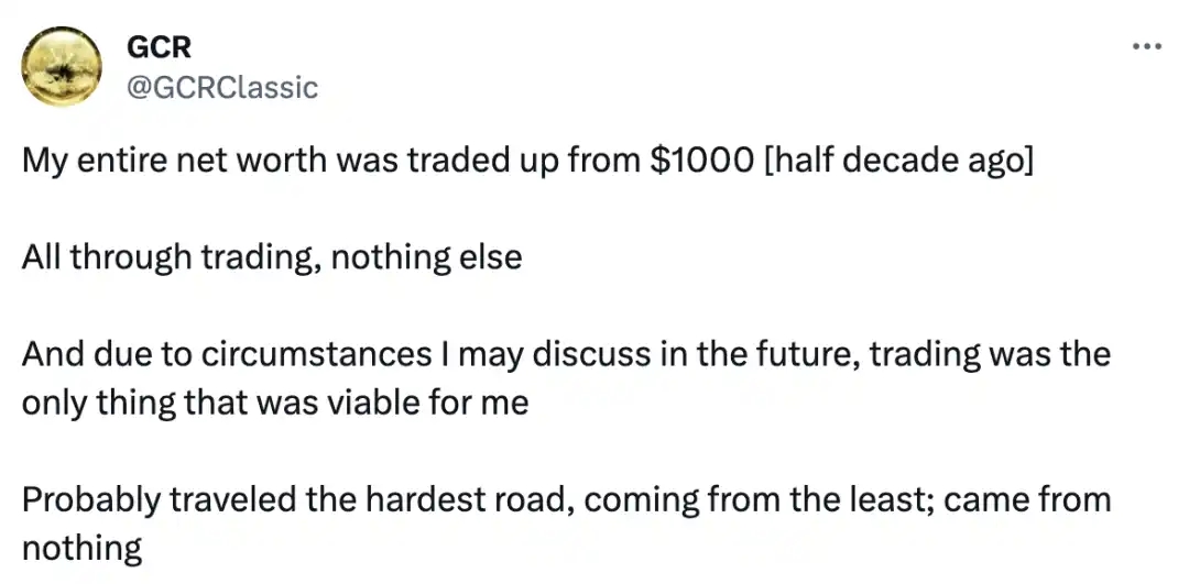 GCR：Crypto逆向交易大师的传奇旅程