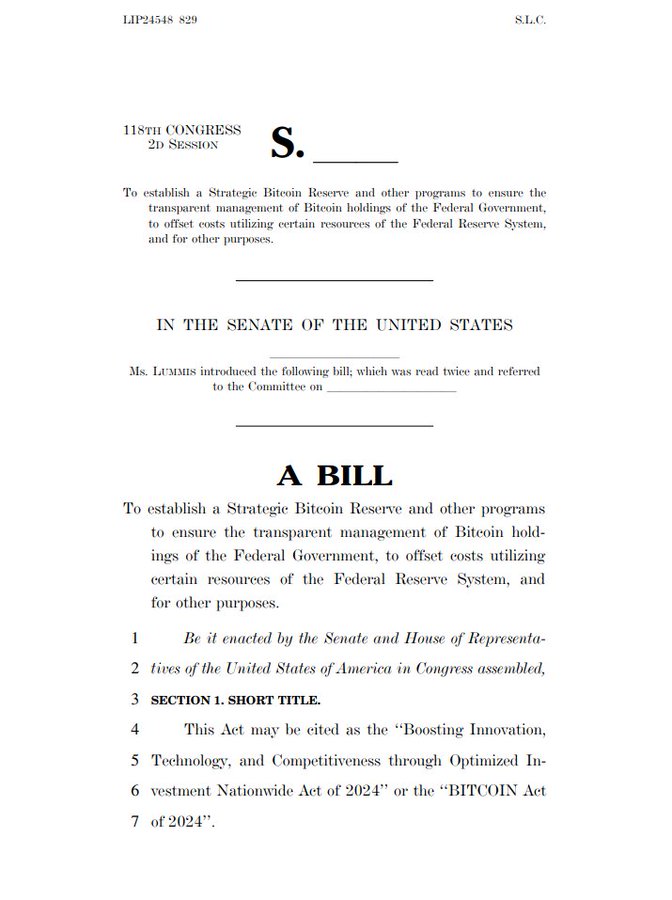 BTC战略储备、BTC法案以及老黑Arthur Hayes对特朗普 2.0的解读