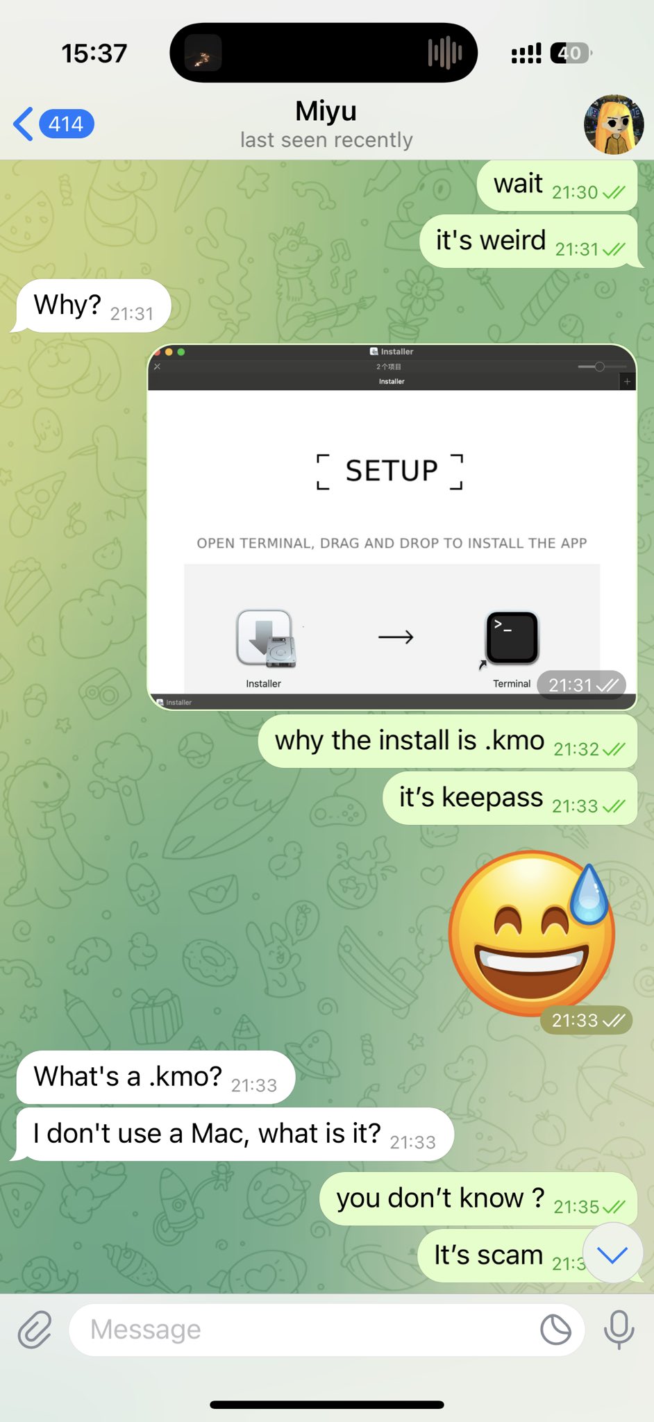 一次未遂的被钓鱼事件回顾