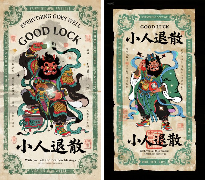 AI玄学壁纸的制作方法及详细提示词