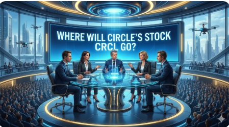 圆桌讨论：稳定币公司 Circle 上市股票 CRCL应该抄底还是远离