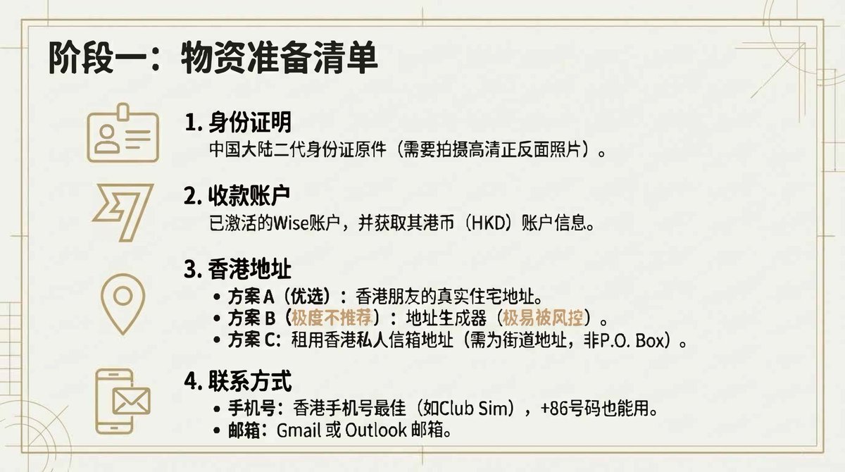 通过Wise港币账户开通香港stripe